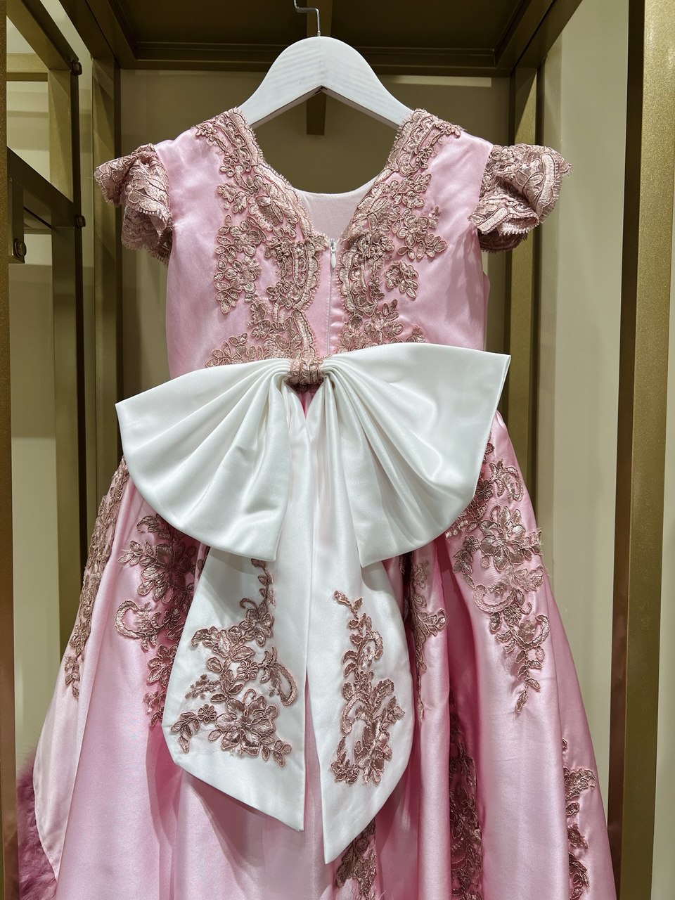 Blush Featherscape Dress