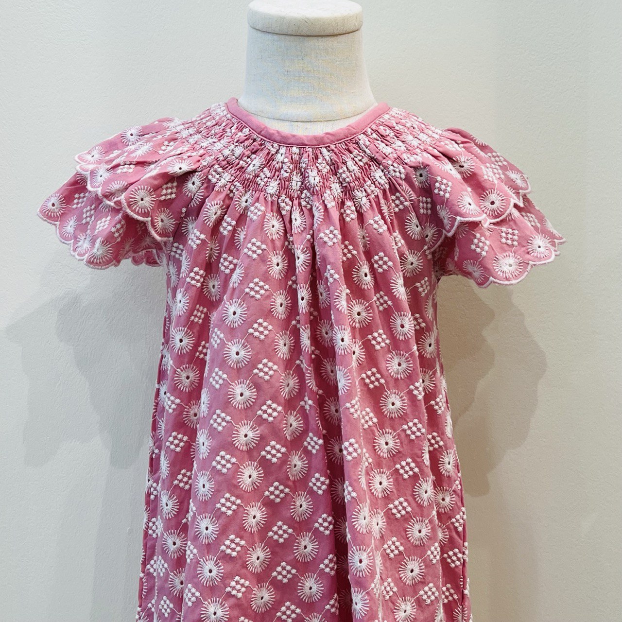 Blossom Breeze Smocked Cotton Dress