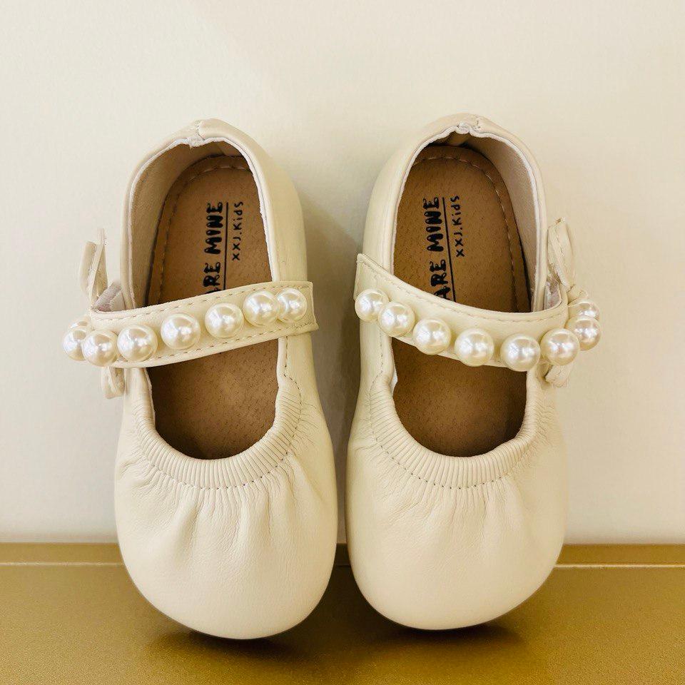 Pearl-Adorned Mary Janes