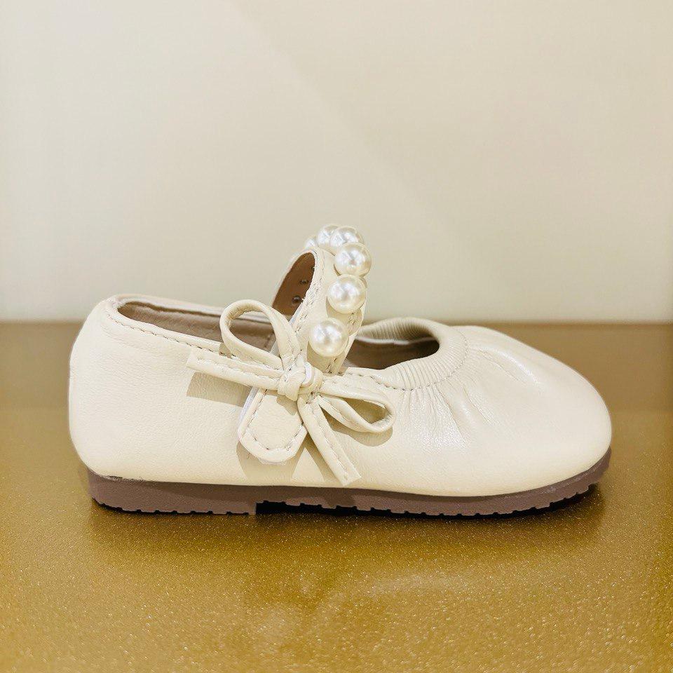 Pearl-Adorned Mary Janes