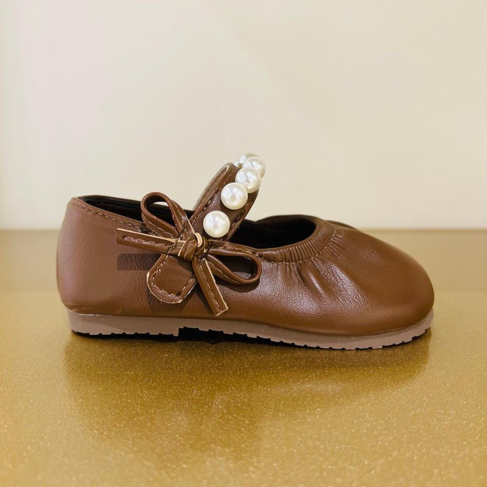 Pearl-Adorned Mary Janes