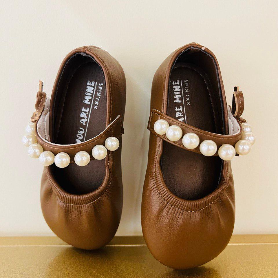 Pearl-Adorned Mary Janes