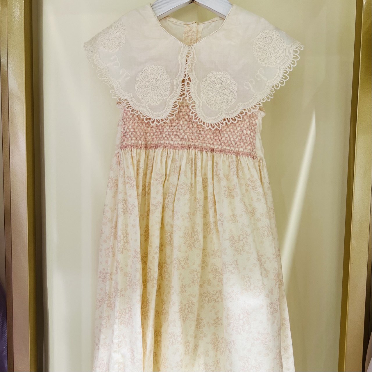 Vintage Bloom Smocked Dress