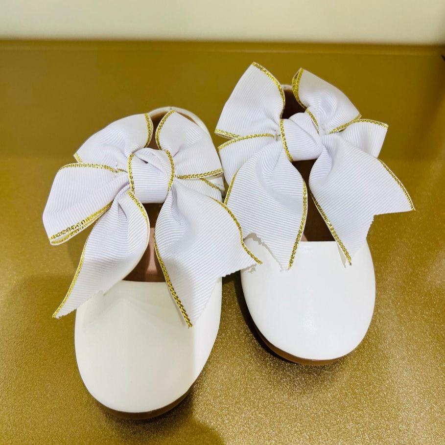 Elegant Bow-Tie Shoes