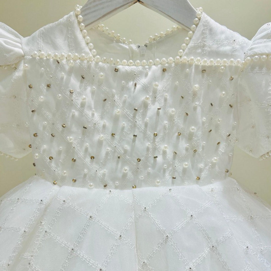 Pearl Pristine White Dress