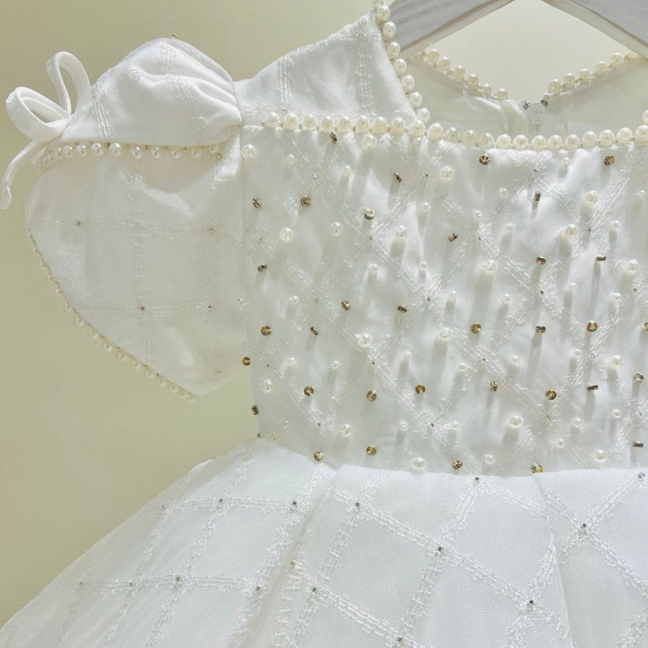 Pearl Pristine White Dress