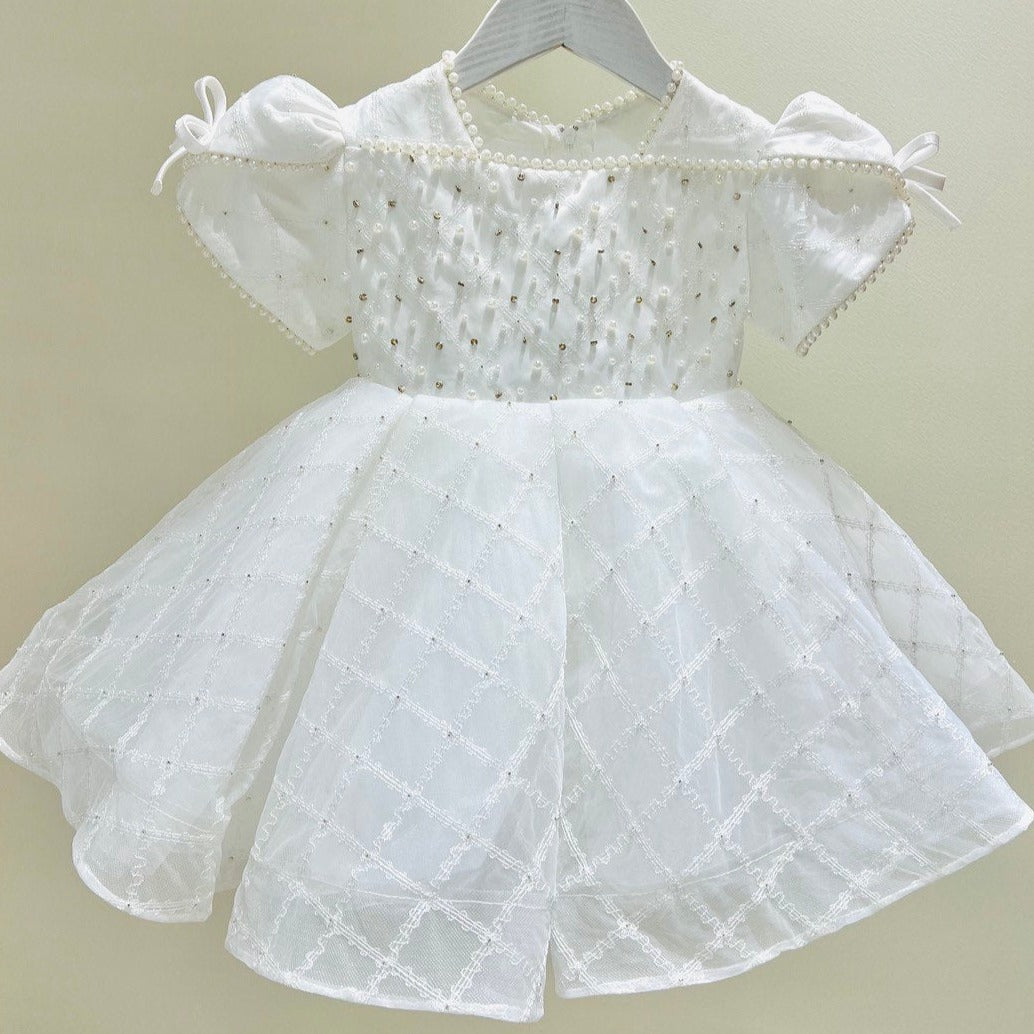 Pearl Pristine White Dress