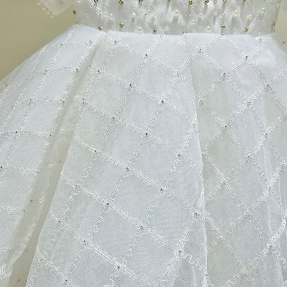 Pearl Pristine White Dress