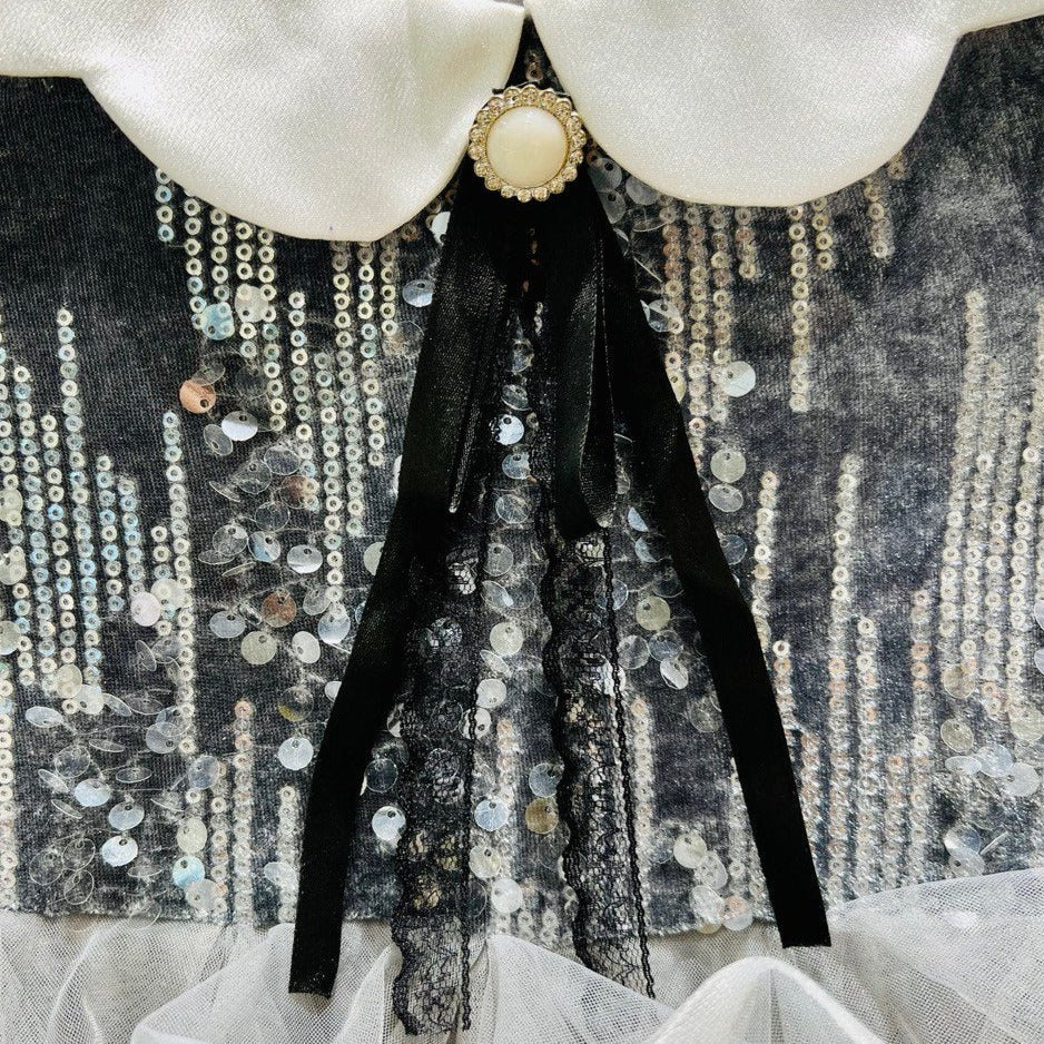 Midnight Sparkle Tulle Dress