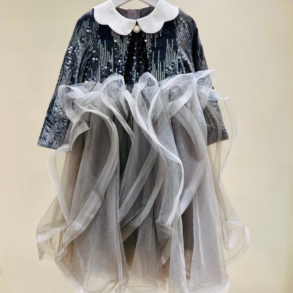 Midnight Sparkle Tulle Dress