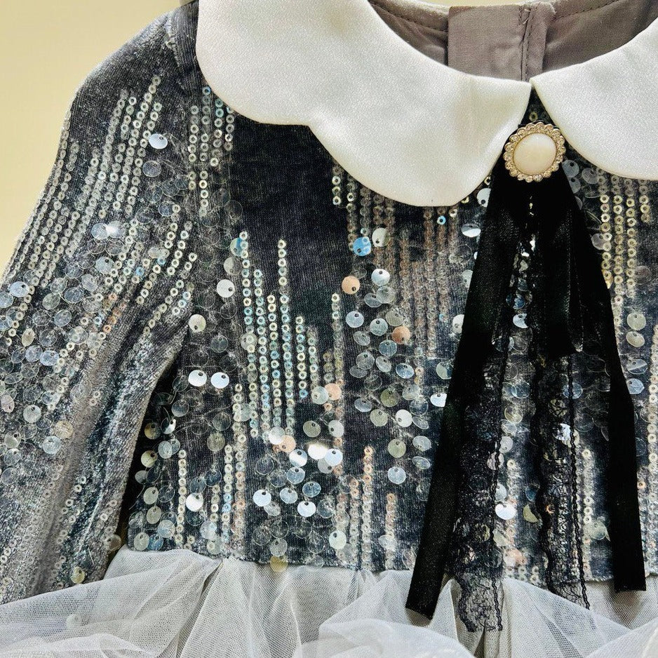 Midnight Sparkle Tulle Dress