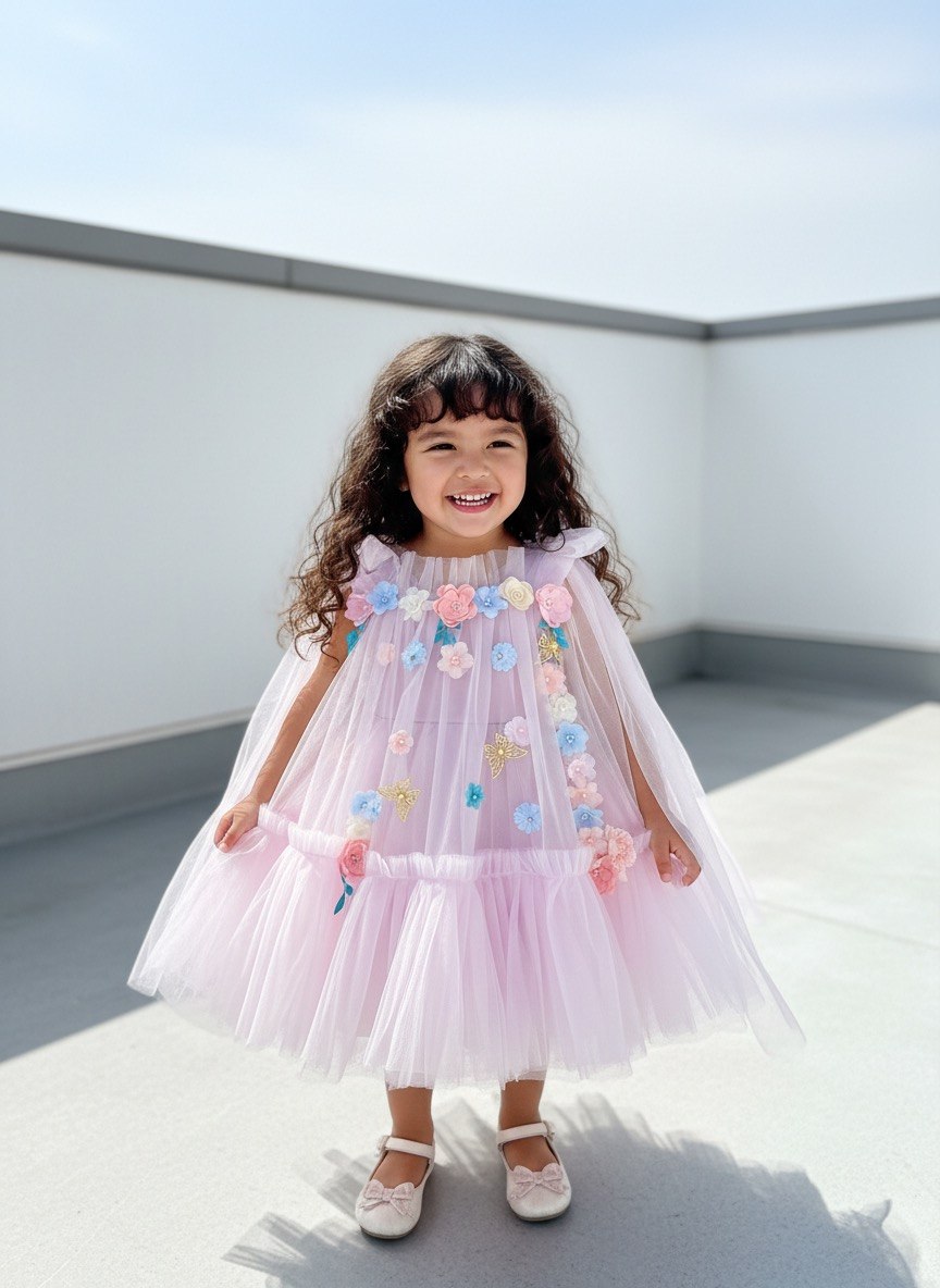 The Lavender Garden Fairy Tulle Dress