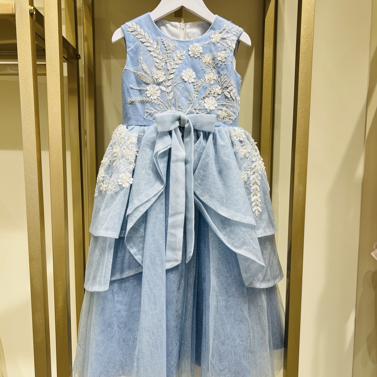 Frosted Petal Dress