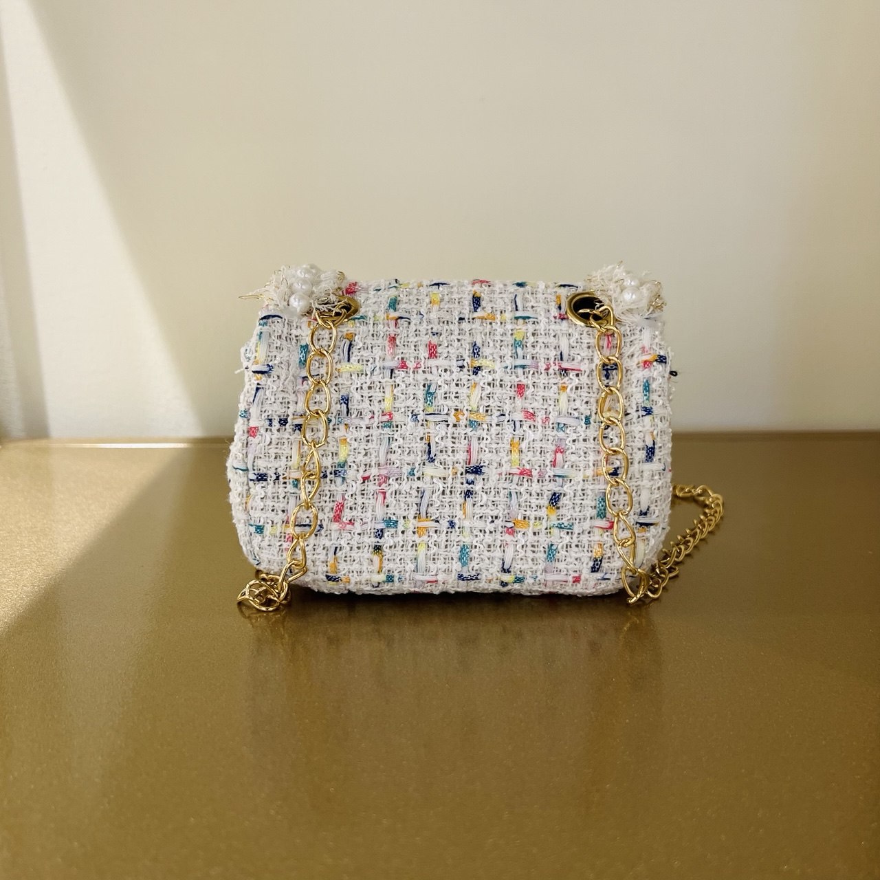 Mini Quilted Glam Bag