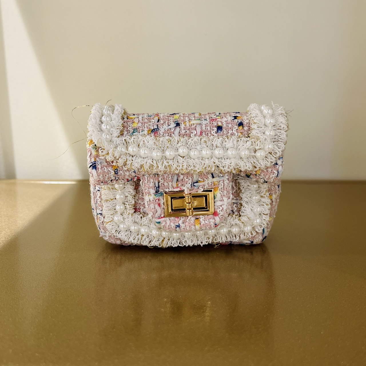 Mini Quilted Glam Bag