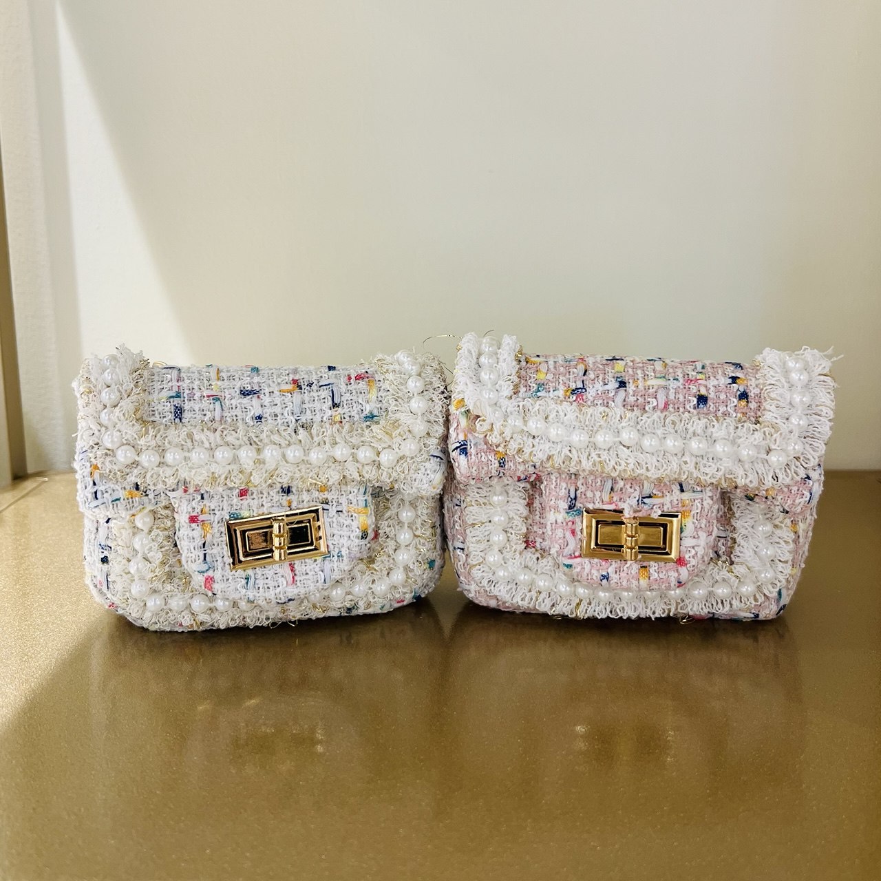 Mini Quilted Glam Bag