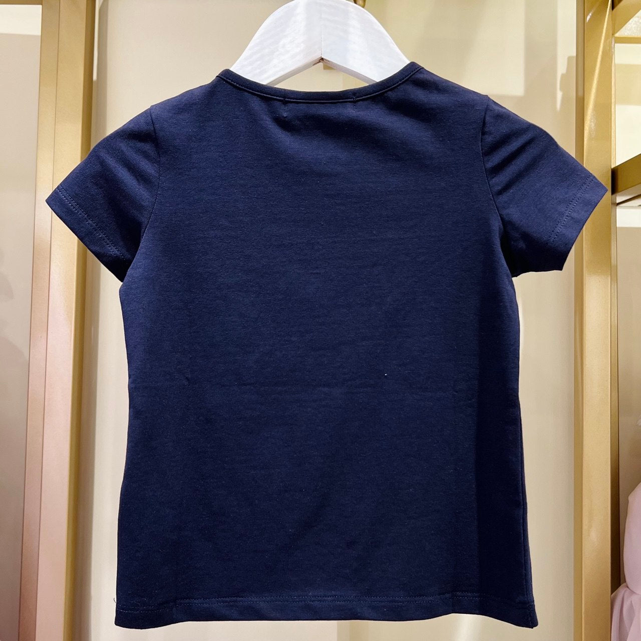 Kid's Blue T-Shirt with Beads