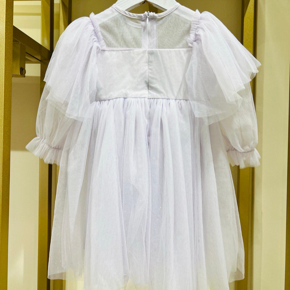 Pearl Whisper Tulle Dress
