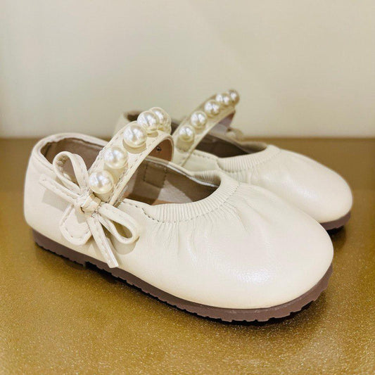 Pearl-Adorned Mary Janes