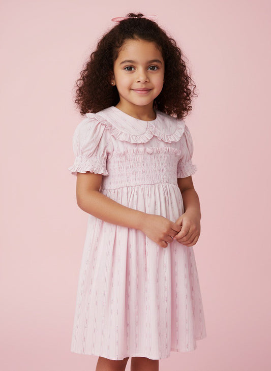 Rosie Smocked Puff Sleeve Dress