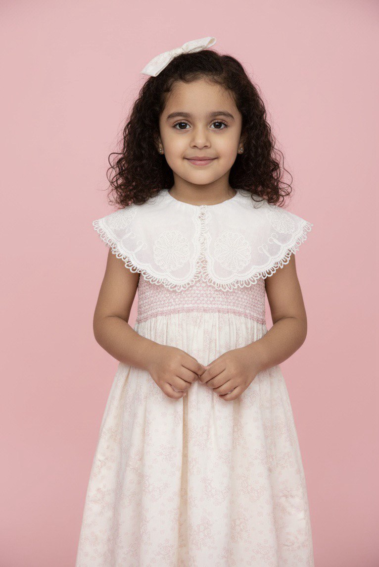 Vintage Bloom Smocked Dress