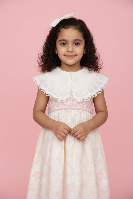 Vintage Bloom Smocked Dress