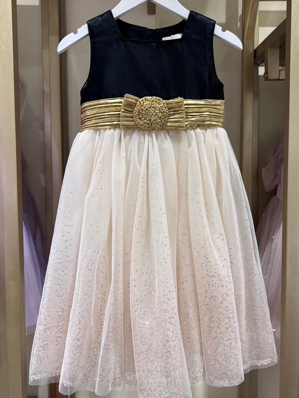 Midnight Sparkle Heirloom Dress