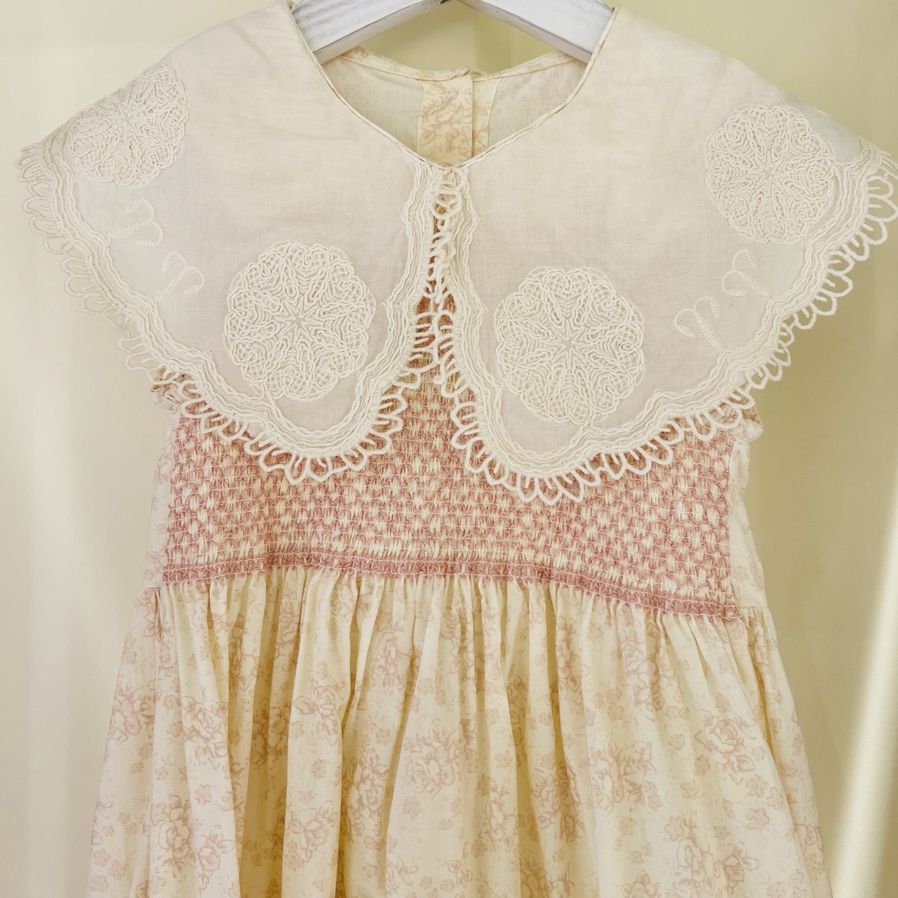 Vintage Bloom Smocked Dress