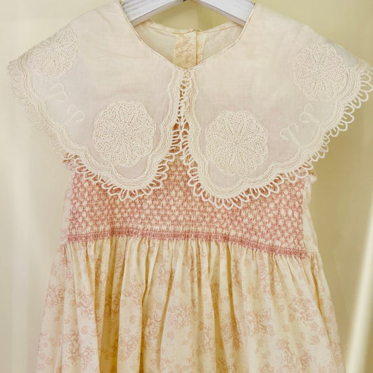 Vintage Bloom Smocked Dress