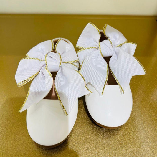 Elegant Bow-Tie Shoes