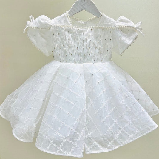Pearl Pristine White Dress