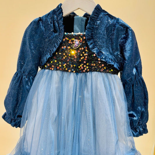 Enchanted Midnight Blue Dress