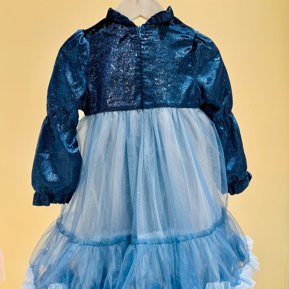 Enchanted Midnight Blue Dress Minime Enchanted Midnight Blue Dress Minime